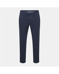 BOSS - Kaito3 Solid Patterned Straight Chinos - Lyst