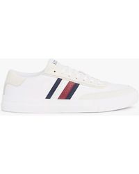 Tommy Hilfiger - Cupset Rwb Leather Sneakers - Lyst