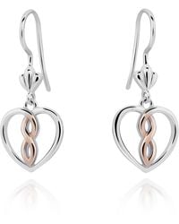 Orphelia - 'Delilah' 925 Sterling Drop Earrings - Lyst