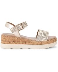 Carvela Kurt Geiger - Leather Serenita Weave Sandal Sandals - Lyst