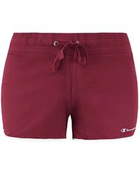 Champion - Logo Roze Korte Broek - Lyst