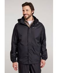 Mountain Warehouse - 'Pakka Ii' Waterproof Packable Breathable Hooded Full Zip Jacket Medium - Lyst