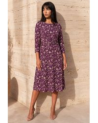 Roman - Petite Twist Front Dress - Lyst