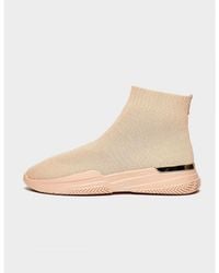Mallet - Dames Sock Trainers In Peach - Lyst