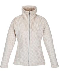 Regatta - Ladies Heloise Marl Full Zip Fleece Jacket (Light Vanilla Plait) - Lyst
