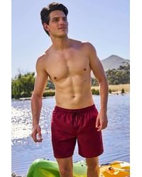 Mountain Warehouse - 'Aruba' Printed Swim Shorts Drawstring Quick Drying Swimming Trunks - Lyst