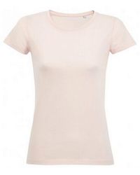 Sol's - Milo Organic T-shirt (romig Roze) - Lyst