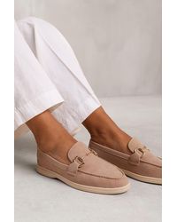 Where's That From - Wheres 'Aster' Slip On Loafer With Metal Detailing - Lyst