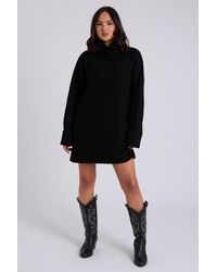Urban Bliss - Mini Roll Neck Dress - Lyst