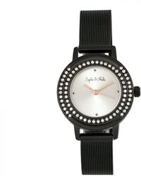 Sophie & Freda - Cambridge Bracelet Watch W/Swarovski Crystals - Lyst