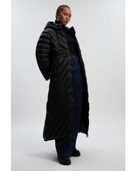 Karen Millen - Plus Size Lightweight Packable Maxi Coat - Lyst