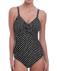 Fantasie - Santa Monica Twist Front Control Swimsuit - Lyst