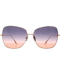 Dita Eyewear - Cat Eye Rose Dark To Peach Gradient Zazoe - Lyst