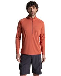 Craghoppers - Nosilife Half Zip Pullover (Sahara) - Lyst