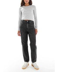 Miss Selfridge - Highwaist Mom Jean - Lyst