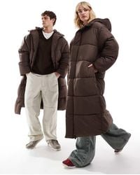 Collusion - Maxi Puffer Jacket With Hood - Lyst