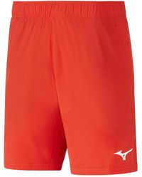 Mizuno - 8Inch Oranje Flex Korte Broek - Lyst