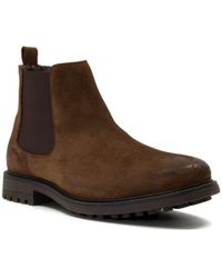 Dune - Coldestt Warm-Lined Suede Chelsea Boots - Lyst