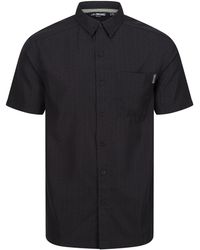 Regatta - Mindano Viii Patterned Short-Sleeved Shirt (Ash/ - Lyst
