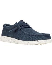 HEYDUDE - Wally Stretch Mesh Polyester Herren Bootsschuhe - Lyst