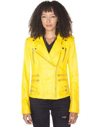 Infinity Leather - Vintage Brando Biker Jacket-Orlando - Lyst