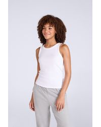 Mountain Warehouse - Ribbed Tank Lightweight Breathable Soft Casual Summer Ladies Vest Top Cotton - Lyst