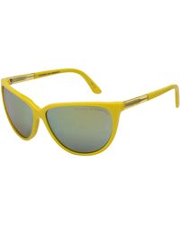 Porsche Design - Yellow Acetate Sunglasses - Lyst