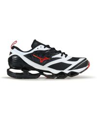 Mizuno - Wave Prophecy "Icon" Lace-Up Synthetic Trainers D1Ga212209 - Lyst
