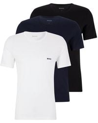 BOSS - 3 Pack Classic T-Shirt - Lyst
