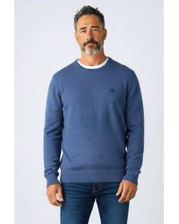 North Sails - Crew Neck Wool Blend Jumper - Lyst