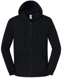 Fruit Of The Loom - Iconic Premium Hooded Sweat Jacket - Lyst