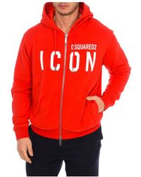 DSquared² - Zip-Up Hoodie S79Hg0002-S25042 - Lyst