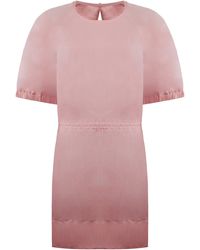 Sweaty Betty - Loren Poplin Mini Dress Lyocell - Lyst