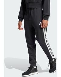 adidas - Essential 3-Stripes French Terry Pants - Lyst