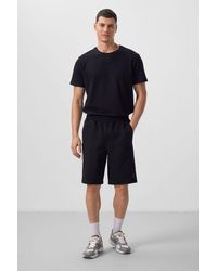 TOMMY LIFE - Oversized Cotton-Blend Knit Shorts - Lyst