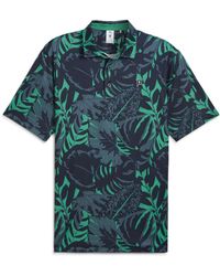 PUMA - X Palm Tree Crew Glitch Polo Shirt Top - Lyst