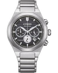 Citizen - Zenshin Senkei Watch Ca4690-51E Titanium - Lyst