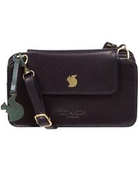 Conkca - 'Little Wonder' Leather Cross Body Clutch Bag - Lyst