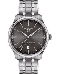 Tissot - Chemin Des Tourelles Powermatic 80 Watch T1398071106100 Stainless Steel - Lyst