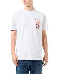 Weekend Offender - T Shirt High Graphic Crew Neck Short Sleeve Cotton Tee S L - Lyst