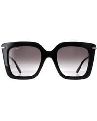 Ferragamo - Square Smoke Gradient Sf1041S - Lyst