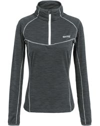 Regatta - Ladies Yonder Ii Half Zip Fleece Top (Seal) - Lyst