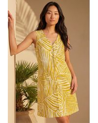 Roman - Petite Buttoned Shift Dress - Lyst