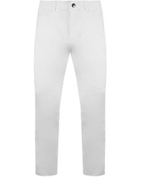 Armani - Emporio J18 Slim Fit High Waist Jeans - Lyst