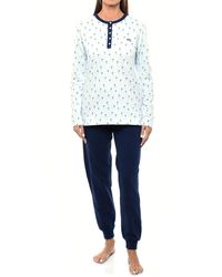 Kisses&Love - Klp2 Long Sleeve Plush Winter Pajamas - Lyst