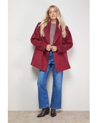 Oasis - Relaxed Blazer Coat - Lyst