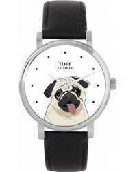 Toff London - Tlws-28262 Ladies Pug Dog Head Watch - Lyst