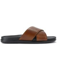 KG by Kurt Geiger - Leather Rome Sandals - Lyst