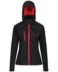 Regatta - Ladies Venturer Hooded Soft Shell Jacket /Classic) - Lyst