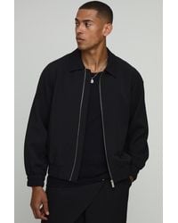 BoohooMAN - Tailored Co-Ord Regular Fit Trucker Jacket - Lyst